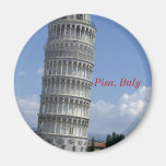 grounds lean twr pisa, Pisa, Italy Fridge Magnets