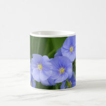 Group of Blue Flax 2006 Coffee Mugs