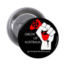 Grow up Australia - Badge Buttons