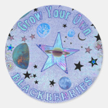 Grow Your Own Blackberries Stickers !