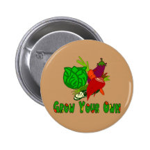 Grow Your Own Pinback Buttons