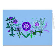 Growing Peace Greeting Card