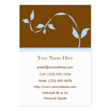 Growth Profile Business Card