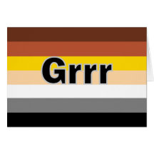 Grrr Greeting Card