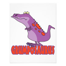 Grumposaurus Grumpy DInosaur Dino Announcement