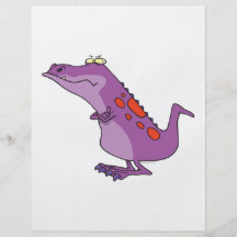 grumpy dino dinosaur cartoon flyers