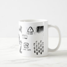 Grunge 3 caneca