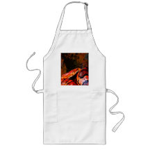 Grunge Corn Snake Coiled Apron