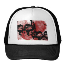Grunge Pattern 109 Trucker Hats