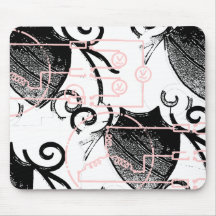 Grunge Pattern 128 Mousepads