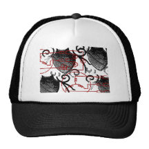 Grunge Pattern 146 Hat
