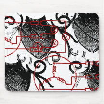 Grunge Pattern 146 Mousepads