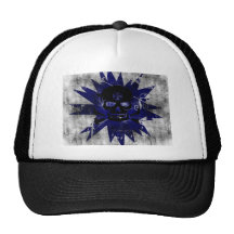 Grunge Pattern 148 Hats