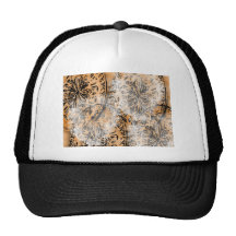 Grunge Pattern 160 Mesh Hat