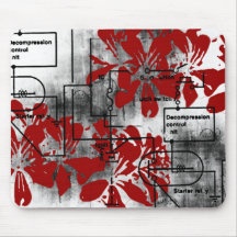Grunge Pattern 183 Mouse Pads