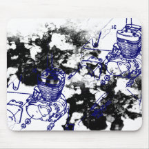 Grunge Pattern 198 Mousepads