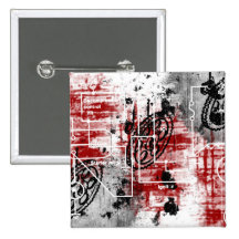 Grunge Pattern 19 Buttons