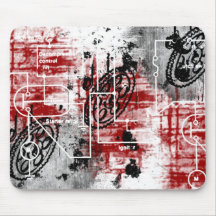 Grunge Pattern 19 Mousepad