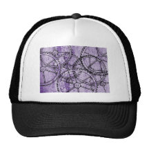 Grunge Pattern 206 Mesh Hats