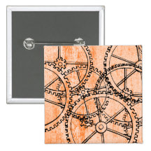 Grunge Pattern 209 Buttons
