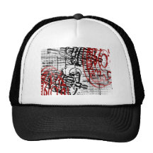 Grunge Pattern 20 Hat
