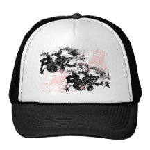 Grunge Pattern 213 Trucker Hats