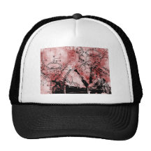 Grunge Pattern 224 Hat