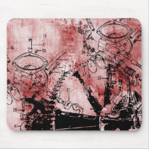 Grunge Pattern 224 Mousepads