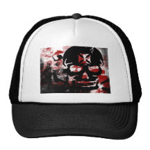 Grunge Pattern 225 Trucker Hats