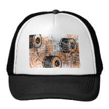 Grunge Pattern 22 Trucker Hats
