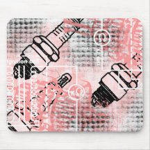 Grunge Pattern 26 Mouse Pads