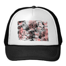 Grunge Pattern 27 Trucker Hats