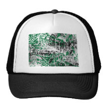Grunge Pattern 28 Trucker Hats