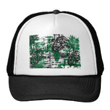Grunge Pattern 29 Hat