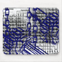 Grunge Pattern 46 Mousepad