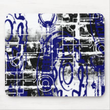 Grunge Pattern 47 Mousepads