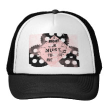 Grunge Pattern 63 Hats