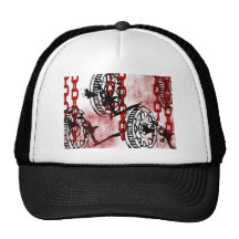 Grunge Pattern 77 Trucker Hats