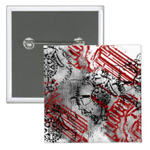 Grunge Pattern 78 Buttons
