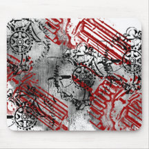 Grunge Pattern 78 Mouse Pads