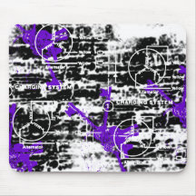 Grunge Pattern 89 Mousepads