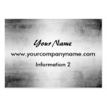 Grunge Steel Metal Look Business Cards