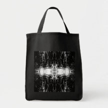 Grunge Style Monochrome Abstract. Bags