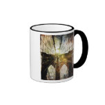 Grungy Blur Brooklyn Bridge Mug