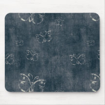 Grungy Butterfly Mousepad