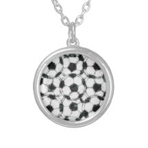 GRUNGY SOCCER BALLS PENDANT