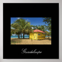 guadeloupe-plage, Guadeloupe Affiches
