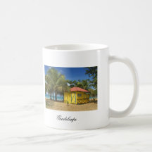 guadeloupe-plage tasses à café