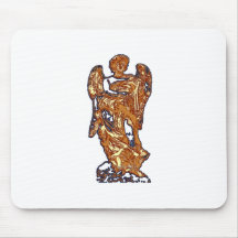 Guardian Angel Art Mouse Mats