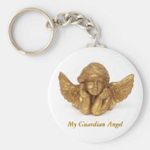 Guardian Angel Keychain